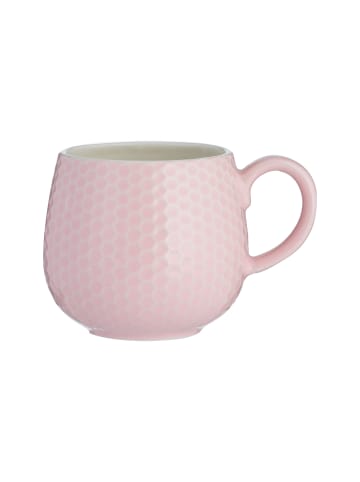 Mason Cash Geprägte Tasse Honigwaben pink, 350 ml