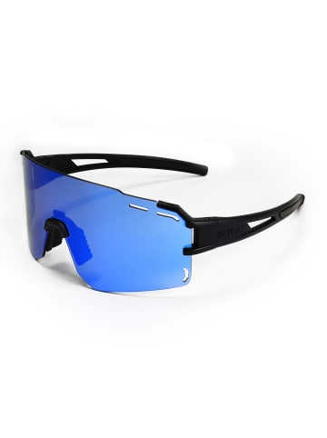 YEAZ SUNCRUISE Sport-Sonnenbrille Pink in schwarz / blau