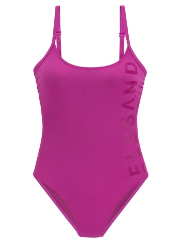ELBSAND Badeanzug in fuchsia