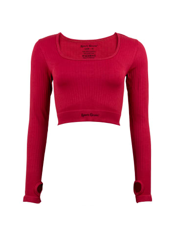 Roberto Geissini Langarm Sport Top Rot