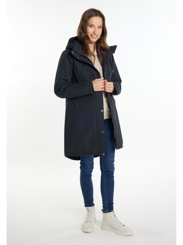 usha BLUE LABEL Damen Wattierter Kurzmantel in Schwarz