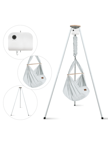 Schmusewolke Federwiege mit Tipi und Motor