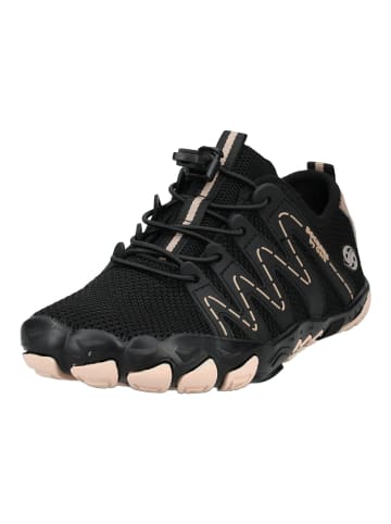 DOCKERS Wanderschuhe in Schwarz/Rosa