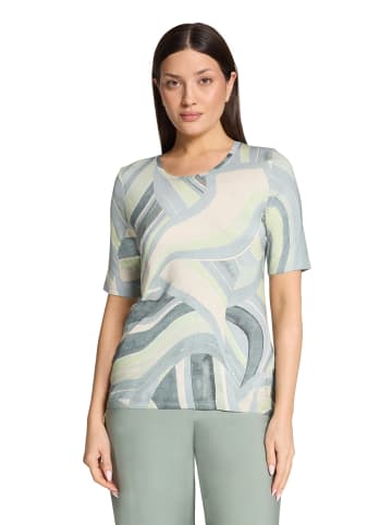 Betty Barclay Printshirt mit Rundhalsausschnitt in Mint/Green