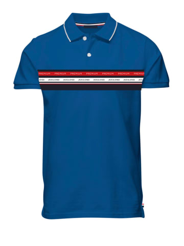 Jack & Jones Poloshirt 'JPRBLUWILLOW' in blau