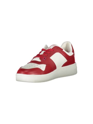 Tommy Hilfiger Rote Leder-Sneaker