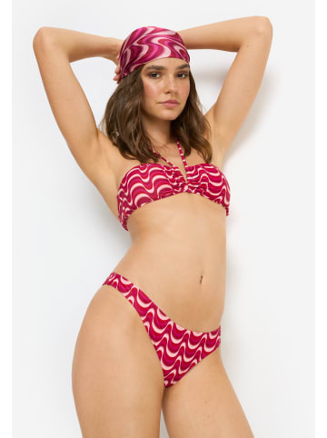 LSCN BY LASCANA Bikini-Hose in pink waves
