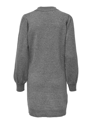 JDY Strickkleid in Medium Grey Melange