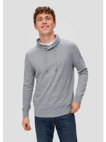 s.Oliver Strickpullover in 9400_grau meliert