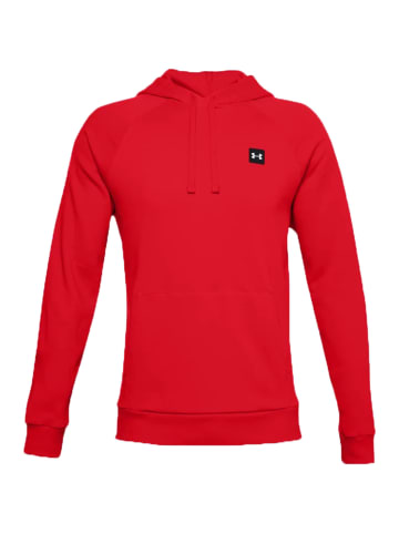 Under Armour Sweatshirt UA RIVAL FLEECE HOODIE in rot