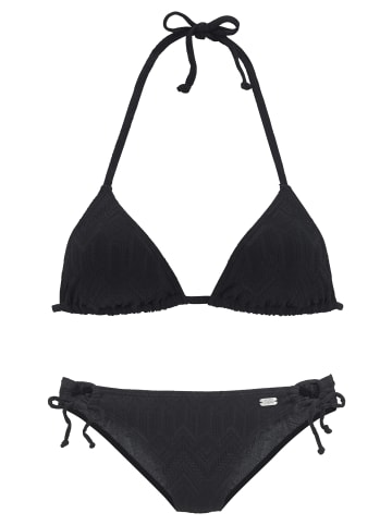 Buffalo Triangel-Bikini in schwarz