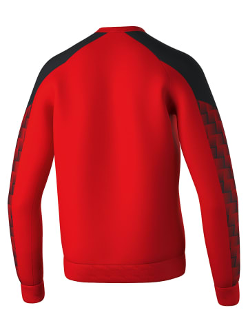 erima Kinder Sweatshirt in rot/schwarz