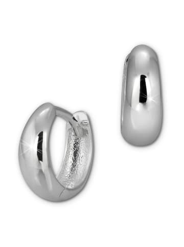 SilberDream Ohrringe Silber 925 Sterling Silber oval Creolen