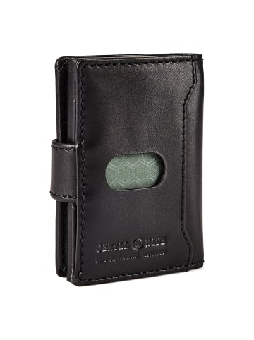 Jekyll & Hide Geldbörse RFID Schutz Leder 6.5 cm in black