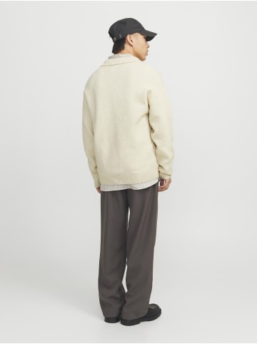 Jack & Jones Strickjacke in Cloud Dancer