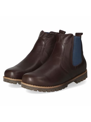Andrea Conti Chelsea Boots in braun