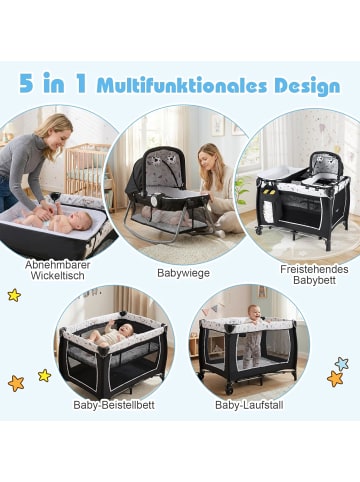 COSTWAY 5 in 1 Beistellbett Baby bis 36 Monaten in Andere