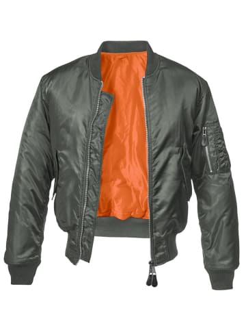 Brandit Jacke in Grau