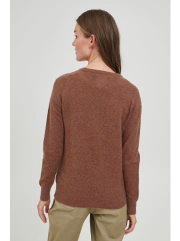 Oxmo Strickpullover OXMaria in Braun