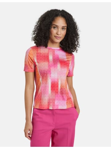 Gerry Weber T-Shirt 1/2 Arm in Lila/Pink Druck