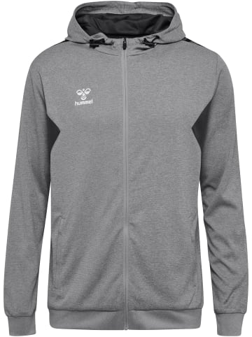 Hummel Hummel Reißverschluss Hoodie Hmlauthentic Multisport Herren in GREY MELANGE