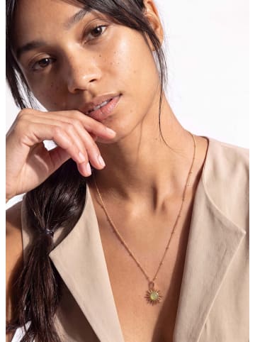 PURELEI Kette Sun Peridot Gold