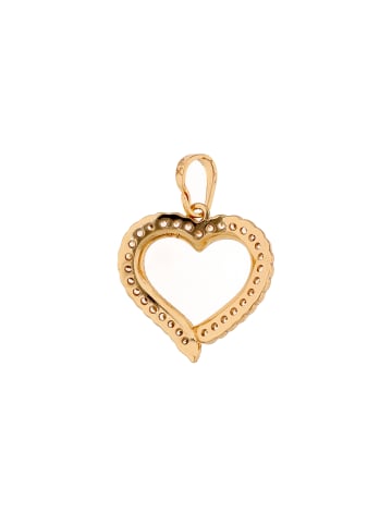myMo at night Women Pendant With Rhinestones in Rose Gold