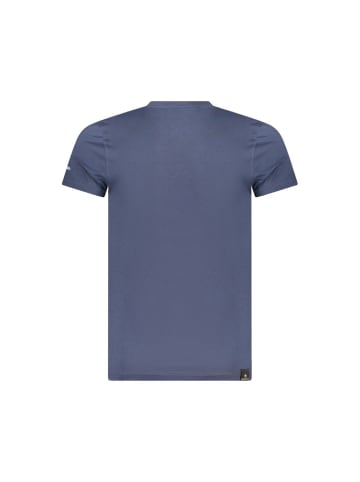 ACCADEMIA MILITARE Blau Herren T-Shirt aus Baumwolle