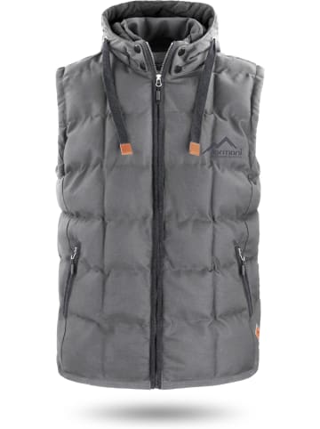 Normani Outdoor Sports Herren Winter-Steppweste Tropez in Grau