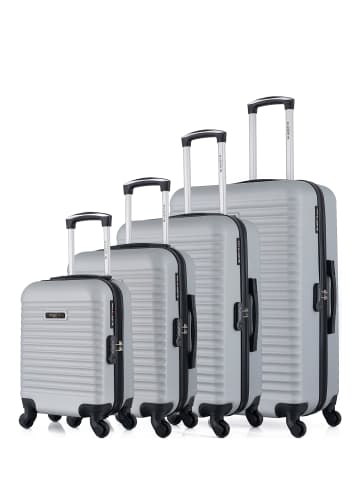 BlueStar 4 tlg. Kofferset BRAZILIA M in Grau (95L/64L/37L/26L)