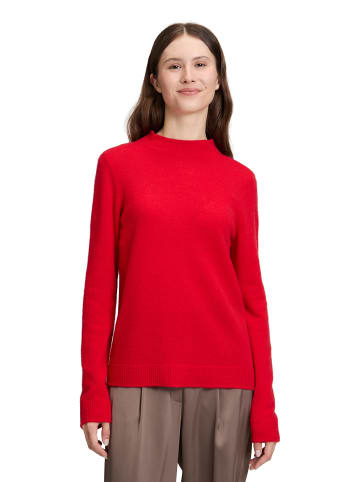 Betty Barclay Kaschmir-Pullover mit Stehkragen in Rot