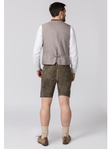 Stockerpoint Lederhose "Oliver" in kiesel gespeckt