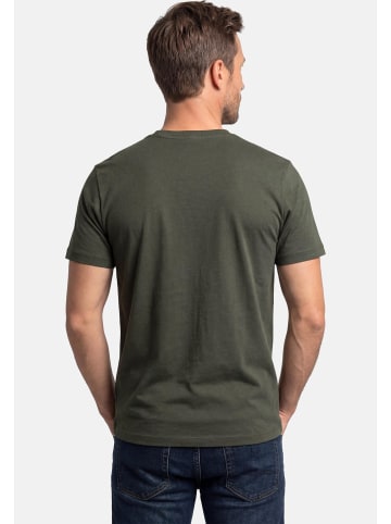 S. Oliver T-Shirt Basic in Blau / Grün