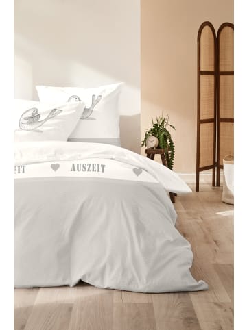 Hahn Bettwäsche Renforce Auszeit in beige