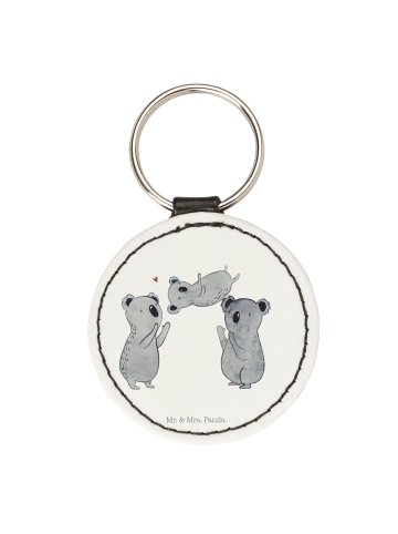 Mr. & Mrs. Panda Anhänger Koalas Feiern ohne Spruch in Weiß