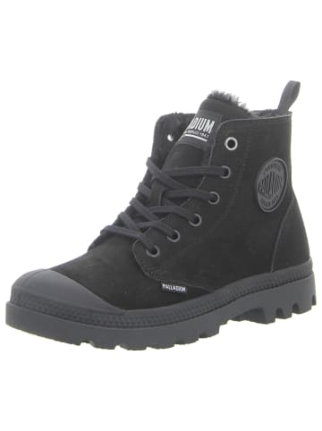 Palladium Schnürstiefelette in schwarz
