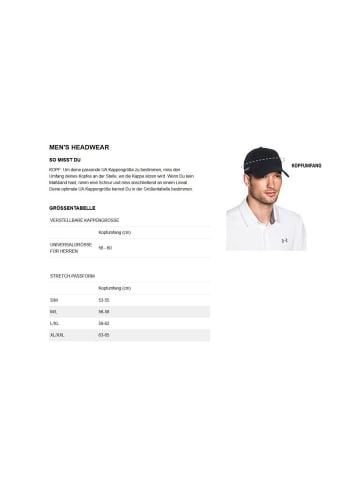 Under Armour Cap "UA Blitzing verstellbare Kappe" in Schwarz