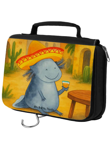 Mr. & Mrs. Panda Kulturbeutel Axolotl Tequila Design ohne Spruch in Weiß
