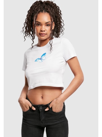 Mister Tee Mister Tee Cropped T-Shirts in white