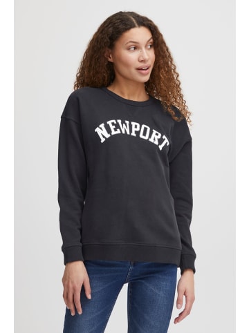 Oxmo Sweatshirt OXColeen in Schwarz