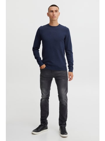 BLEND Strickpullover Pullover 20714626  Klassischer Strickpullover in Blau
