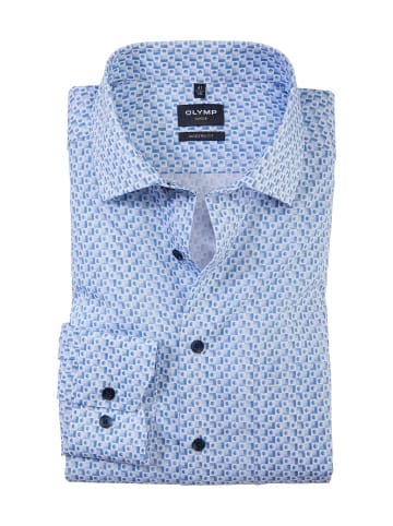 OLYMP  Langarm FreizeitHemd für Herren in blau