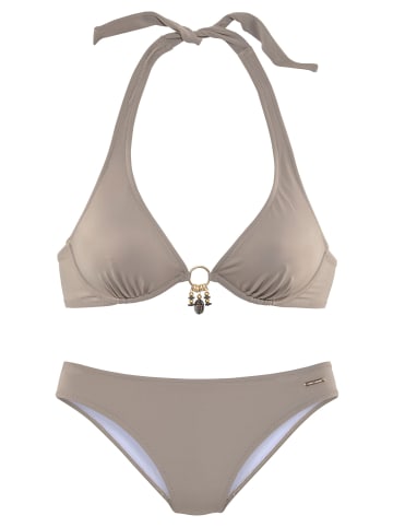 Bruno Banani Bügel-Bikini in stein