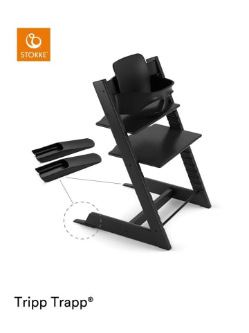 Stokke Tripp Trapp® Baby Set schwarz in Schwarz ab 6 Monate