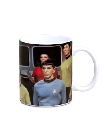 Logoshirt Tasse Star Trek - USS Enterprise - Crew in farbig