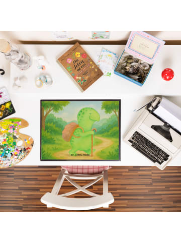 Mr. & Mrs. Panda Schreibunterlage Schildkröte Wanderer Design oh... in Weiß