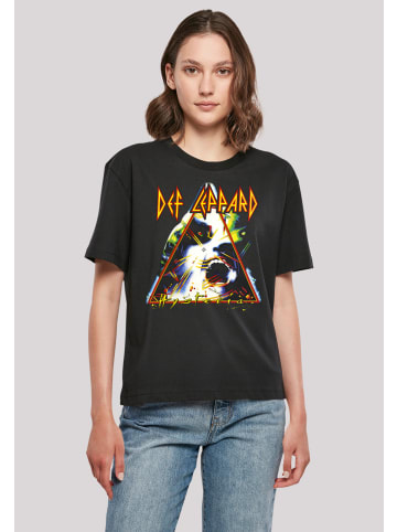 F4NT4STIC Ladies Everyday Tee Def Leppard Hysteria in schwarz