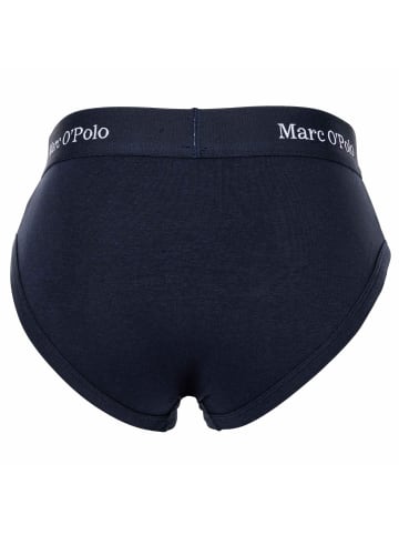 Marc O'Polo Slip 3er Pack in Schwarz/Navy/Weiß