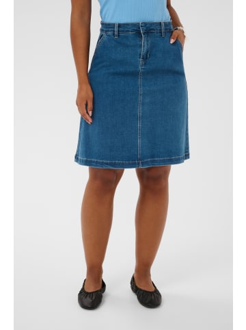 Cream Denimrock CRVisti A-shape in Indigo blue denim