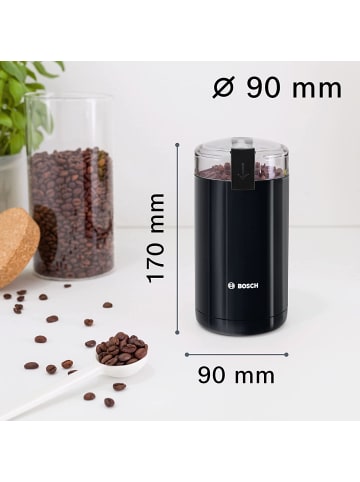 Bosch TSM6A013B Kaffeemühle in Schwarz